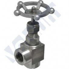 VALVULA DE AGUJA PASO ANGULAR ROSCADA